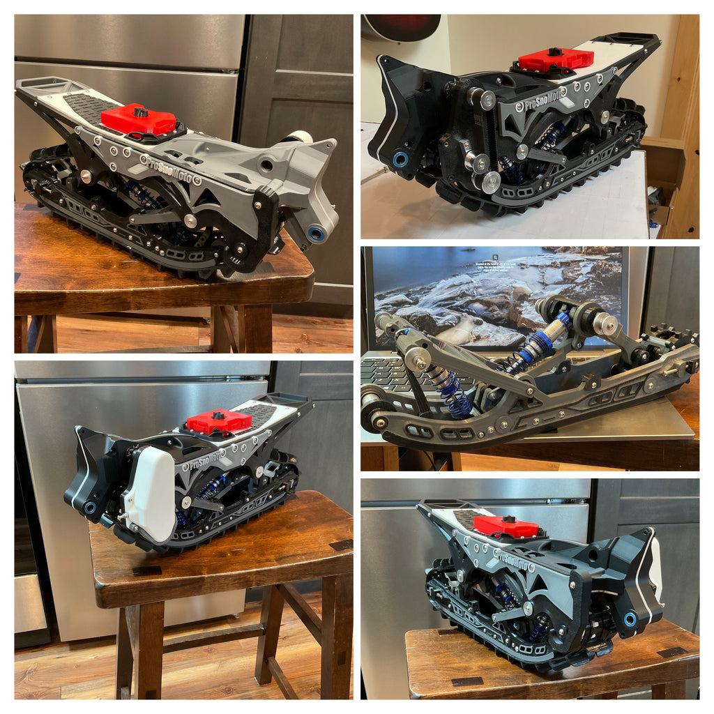 ProSnoMoto Rc Snow Bike conversion kit-bolt on kit fits both(Losi ProMoto dirtbike, Super moto)